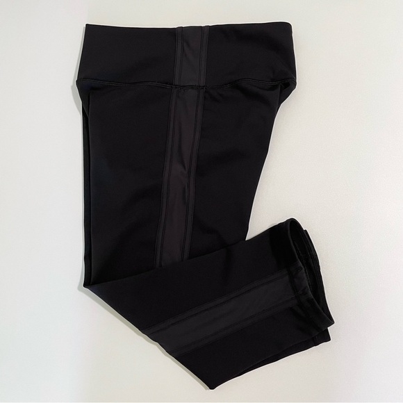 Lululemon Squad Goals Crop High Rise Athletic Legging 17” Black 4 - Picture 11 of 14